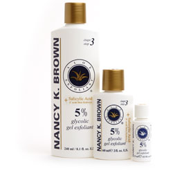 Nancy K Brown : Aloe Exfoliant 5% Glycolic Acid Gel + 2% Salicylic Acid